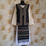 Costum traditional 4 piese (ie, poale, fote, vesta) ST 05