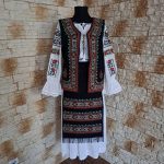 Costum traditional 4 piese (ie, poale, fote, vesta) ST 06