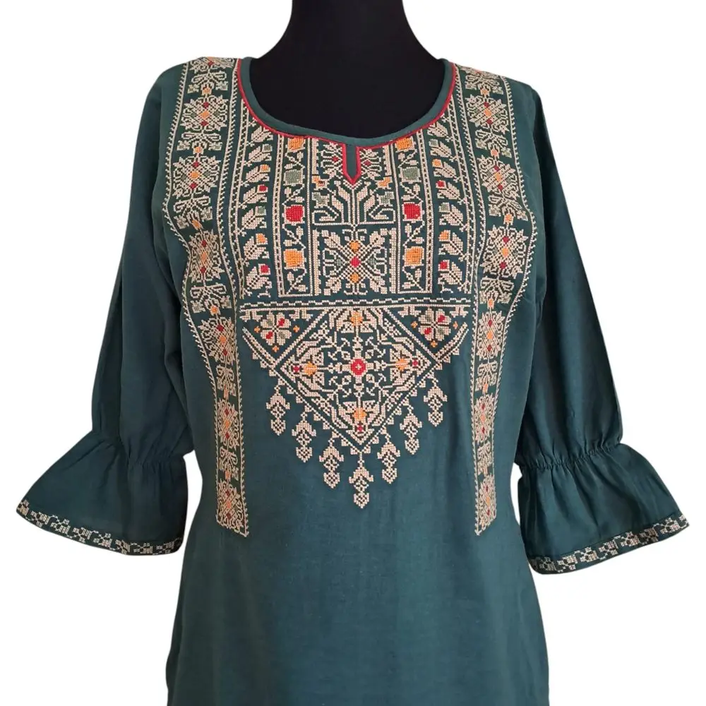 Rochie traditionala RT06(4XL-9XL) - imagine 8