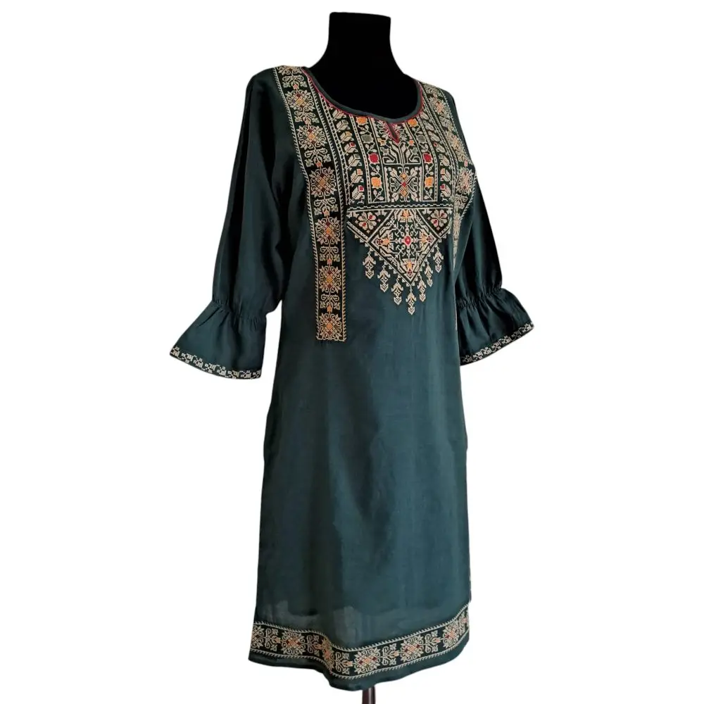 Rochie traditionala RT06(4XL-9XL) - imagine 7