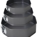 Set 3 forme de tort hexagonale