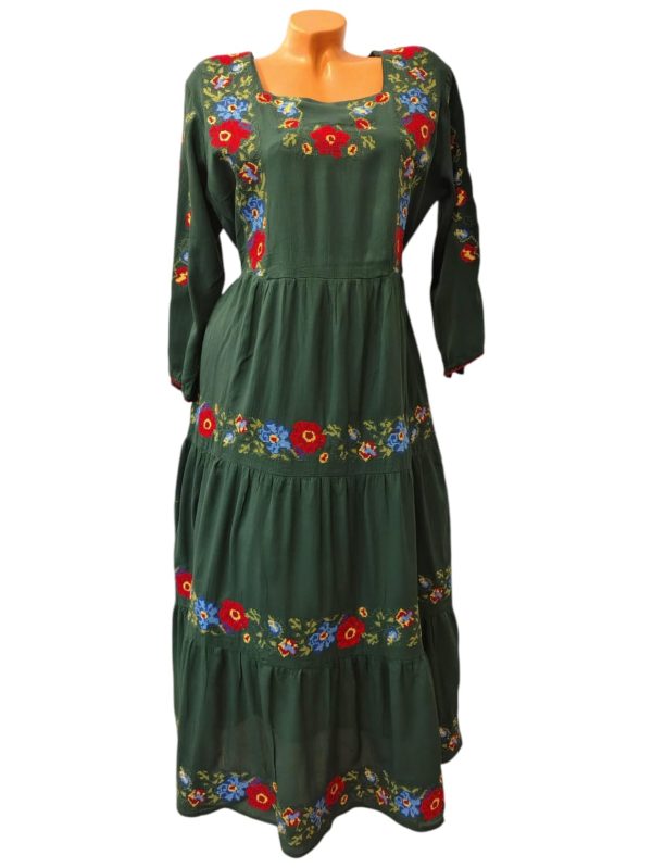 Rochie traditionala RT19 (4XL,5XL,6XL) - 6XL