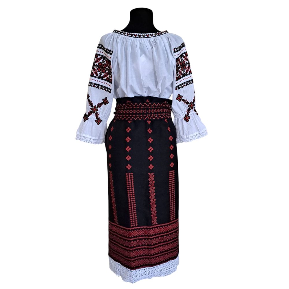 Set traditional 3 piese(ie,catrinta,brau) ST18 - imagine 3