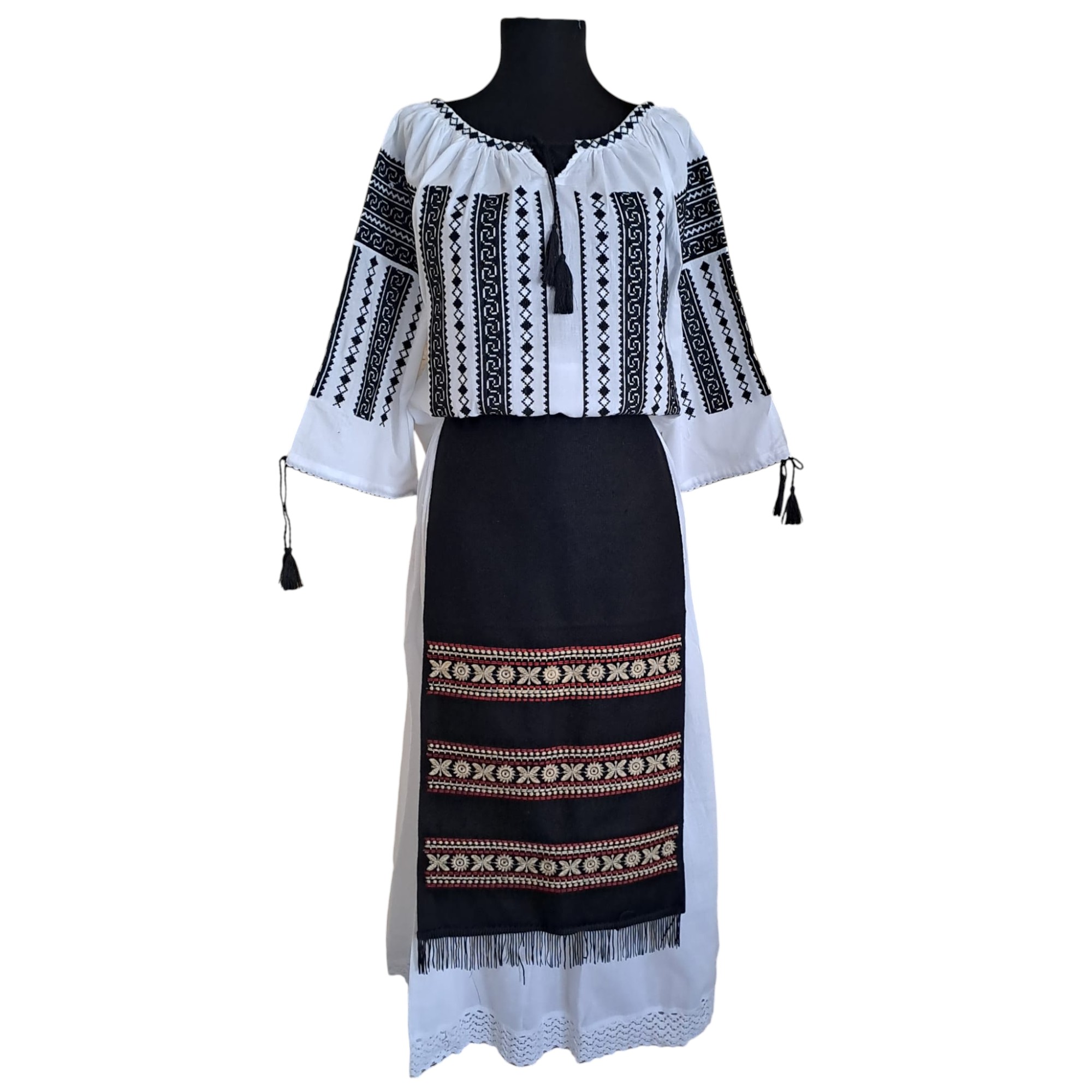 Costum traditional 3 piese(ie, poale, fote) ST23