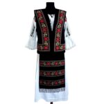 Costum traditional 4 piese (ie, poale, fote, vesta) ST28
