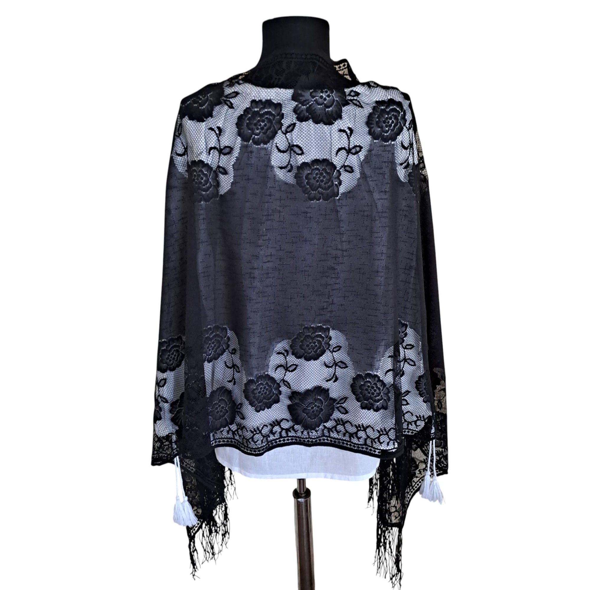 Șal dantela S11 - imagine 3
