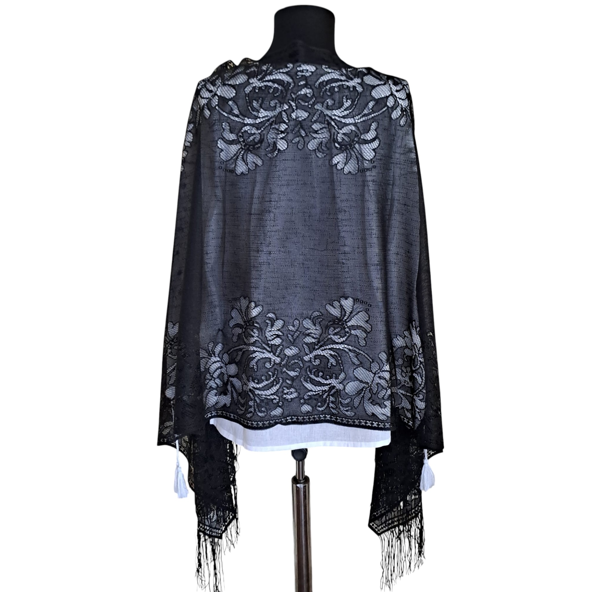 Șal dantela S12 - imagine 2