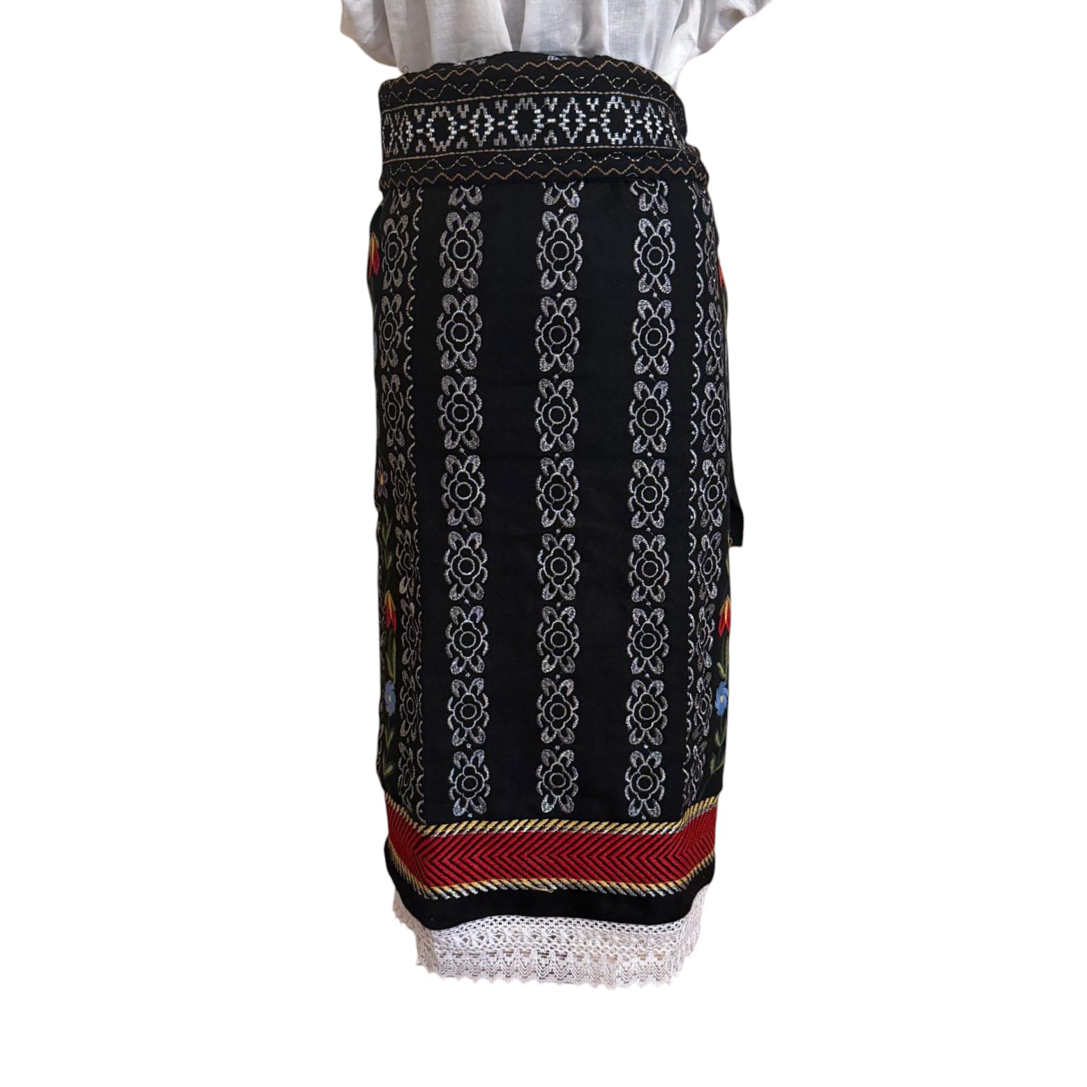 Costum traditional 3 piese (ie,catrinta,brau) ST30 - imagine 5