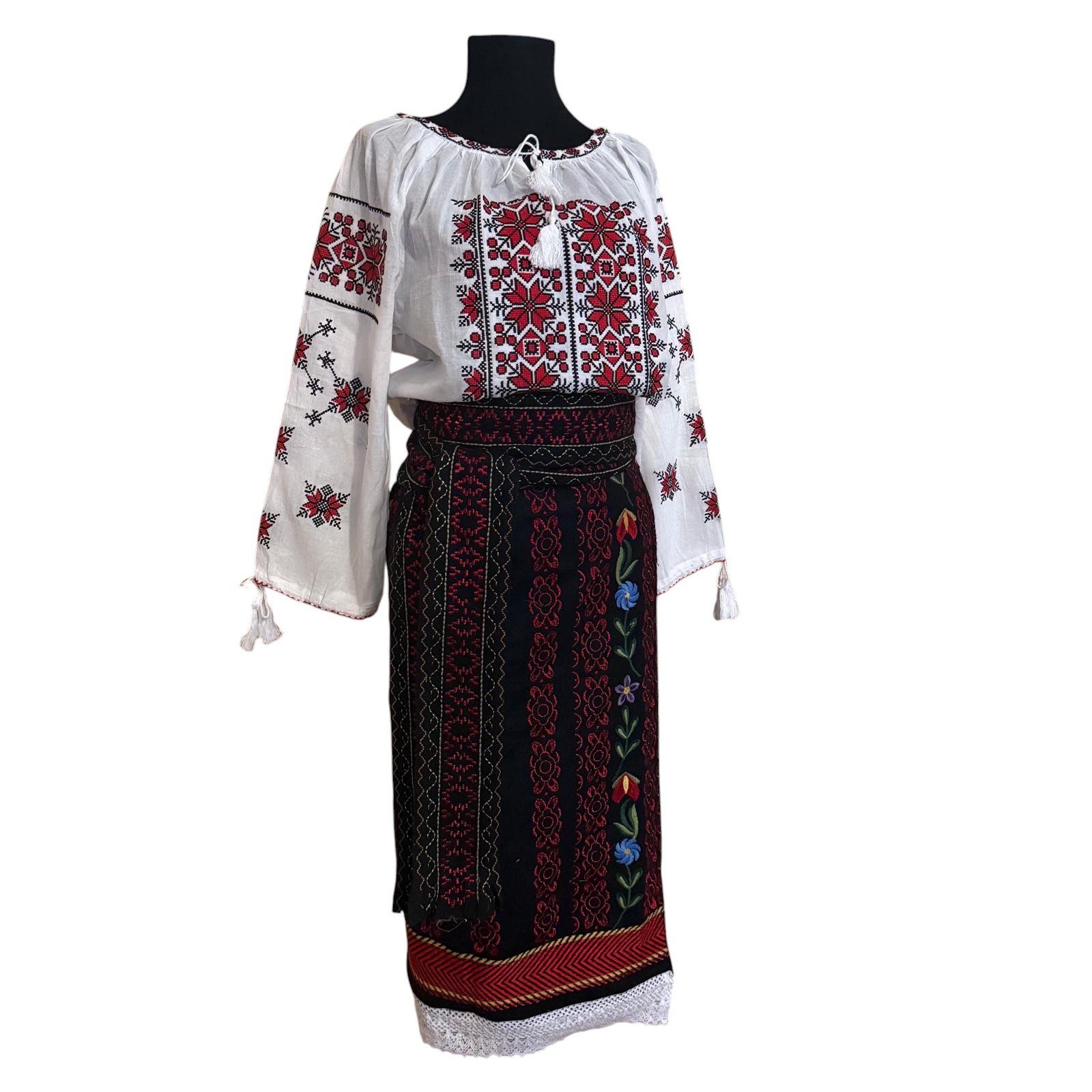 Costum traditional 3 piese (ie,brau,catrinta) ST33 - imagine 3