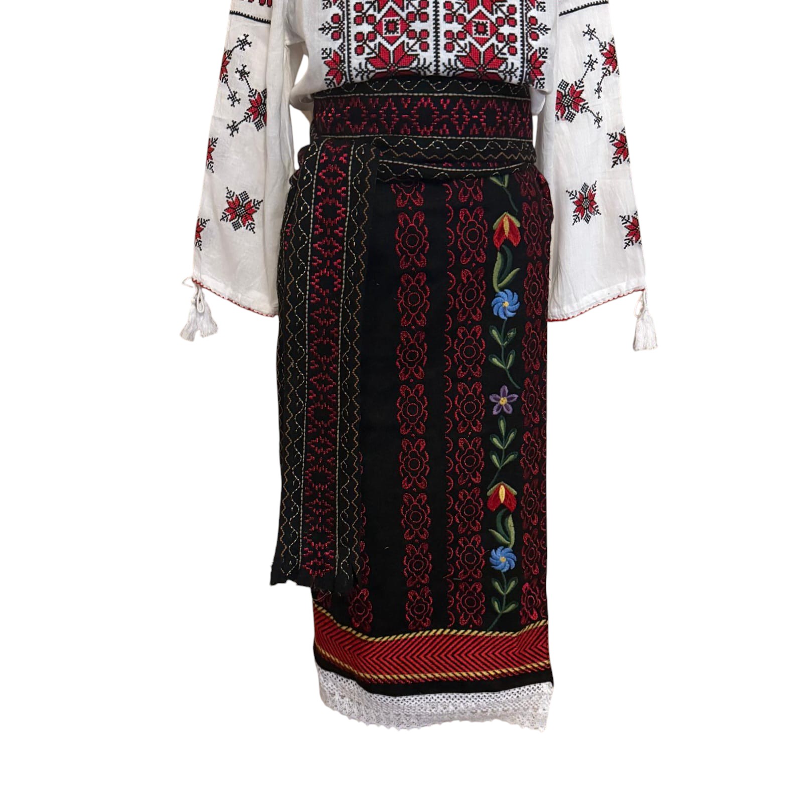 Costum traditional 3 piese (ie,brau,catrinta) ST33 - imagine 4