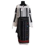 Costum traditional 3 piese (ie,catrinta,brau) ST34