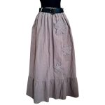 Fusta din raiat bej FS33