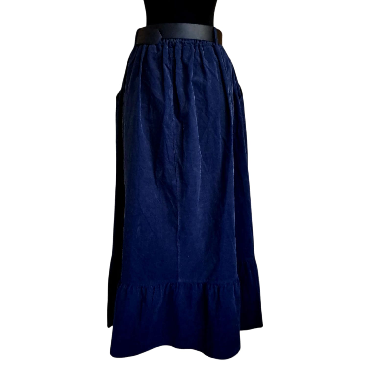 Fusta din raiat bleumarin FS34 - imagine 2