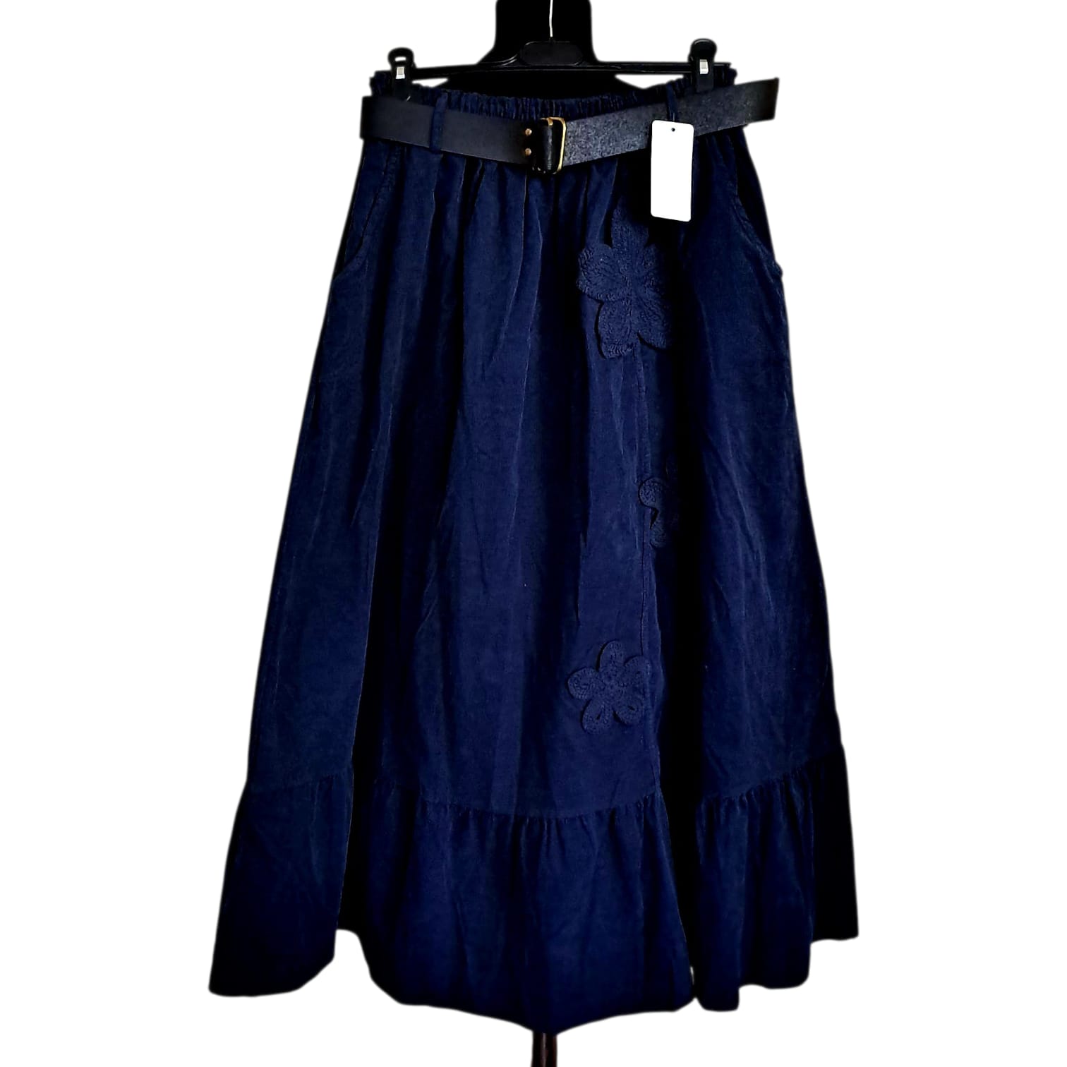 Fusta din raiat bleumarin FS34 - imagine 3