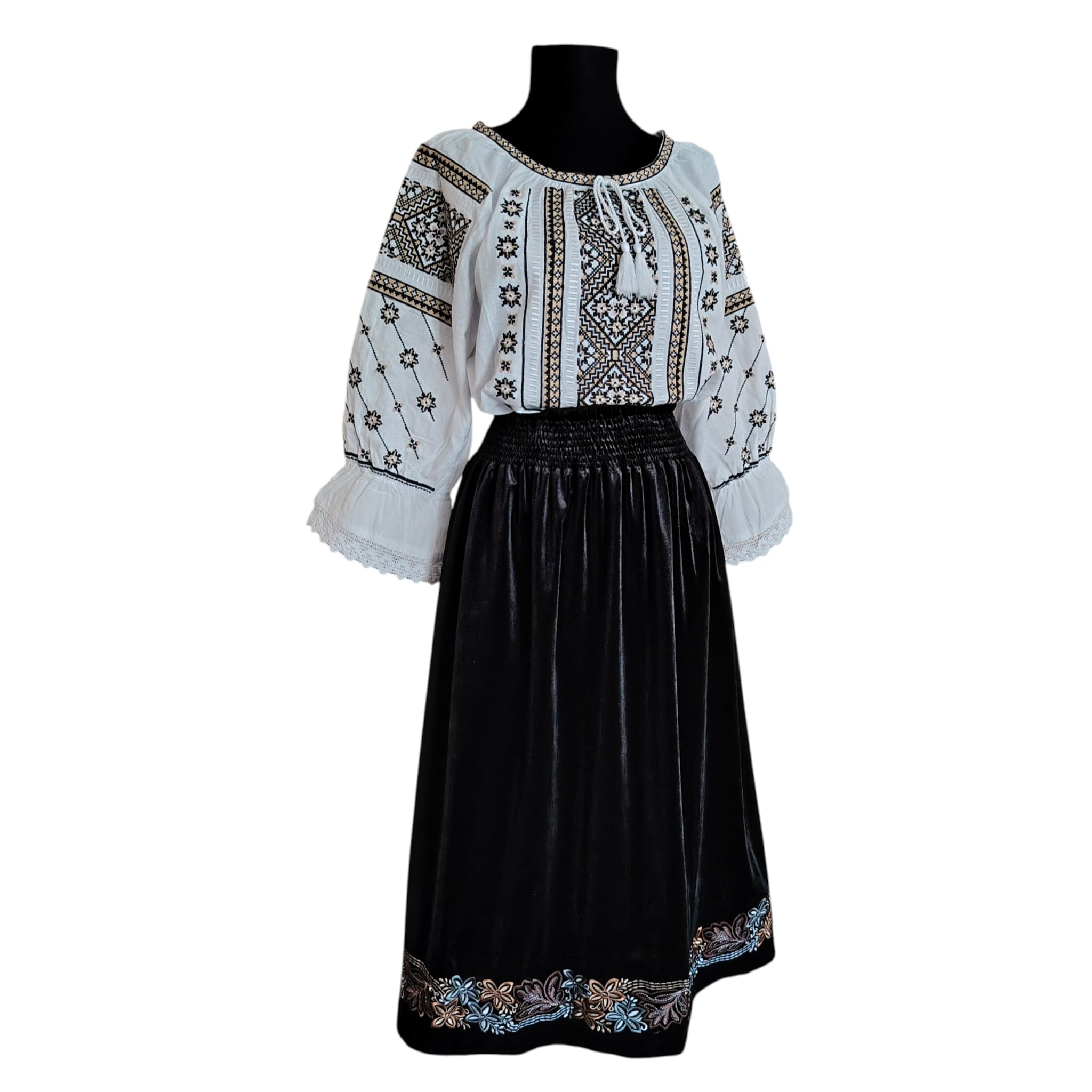 Set ie cu fusta IF04 - imagine 2