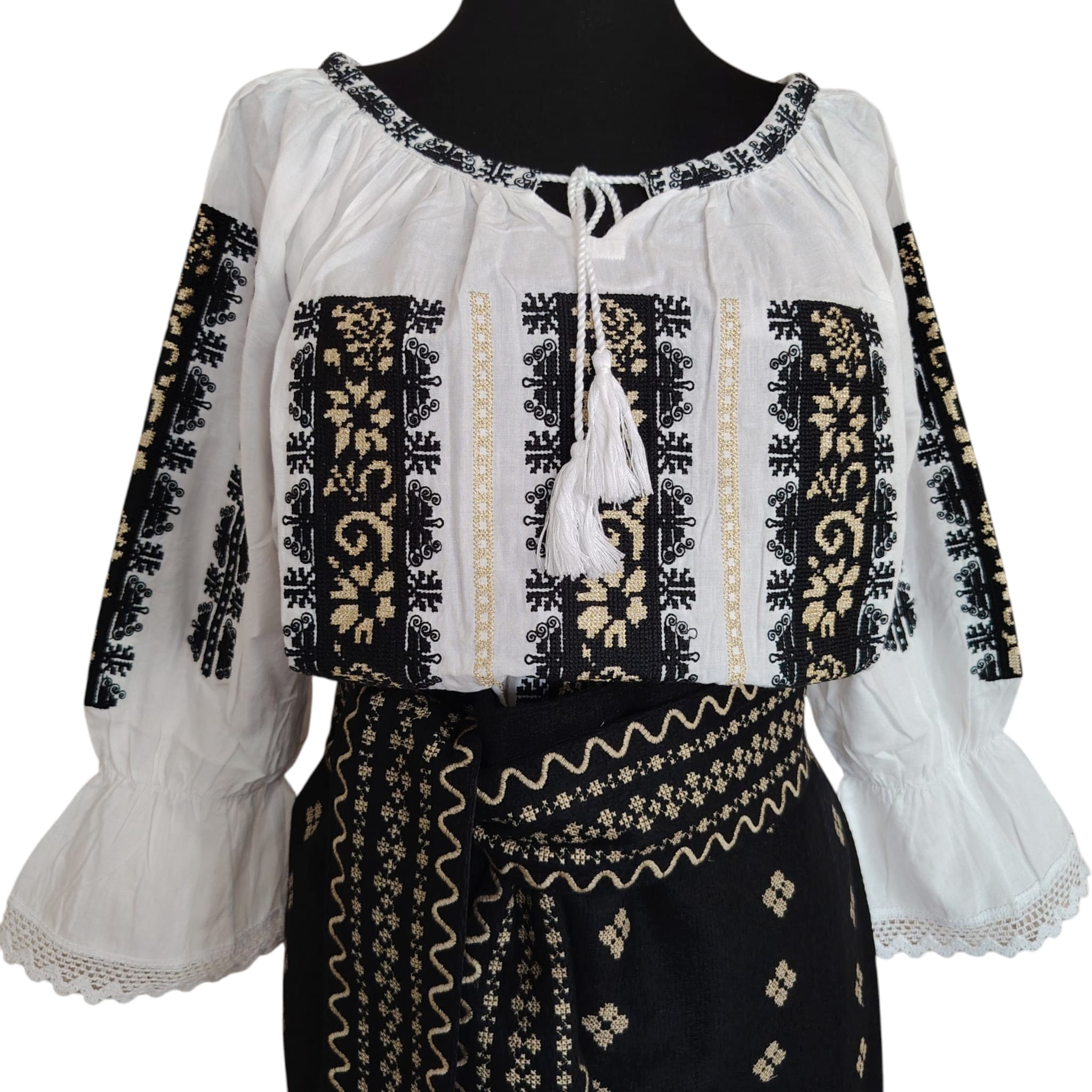 Costum traditional 3 piese ST39 - imagine 3